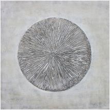 Abstrakte Gemälde Kuatéh 100x100 cm mit 3D-Effekt