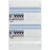 Tableau électrique pré cablé LEGRAND - 2 rangées - T1 ou T2 093055
