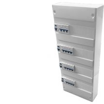 Eur'ohm - Tableau précâblé 16 disj + 4 id rx Protect automatique