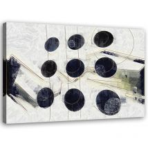 Tableau, Sphères 3D abstraites - 100x70