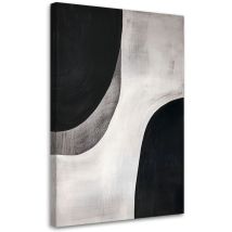 Wandbild Modern Schwarz-weiß-abstraktion Minimalismus 40x60 Cm