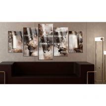 Tableau sur verre acrylique - Carte Platine [Verre] 200x100 cm TVA110179