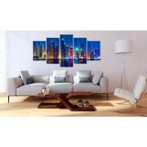 Décoshop26 - Tableau sur verre acrylique - Nuits à Dubaï [Verre]200x100 cm TVA110147