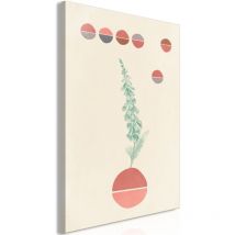 Décoshop26 - Tableau toile de décoration murale impression premium en 1 partie sur châssis en bois motif Campanules 60x90cm 110016064