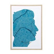Tableau toile imprimée 50x70 cm Paris