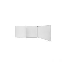 Tableau triptyque blanc émaillé Trio Maya NF 100 x 150 cm Bi-Office