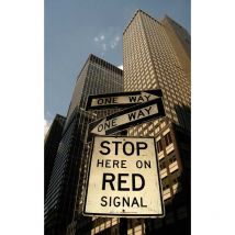 Hxadeco - Tableau urbain new york street crossing - 50x80 cm