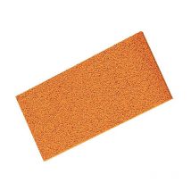 Almohadilla de goma esponjosa L280xW140xS20mm rojo grueso