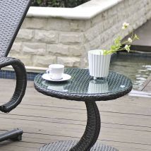 Tablero de vidrio Glasgow para Mesa de centro ø 700 x 8 mm - Vidrio Templado [neu.haus]