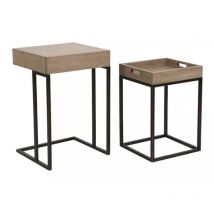 Tables Gigognes - Bois - Marron - Interior's