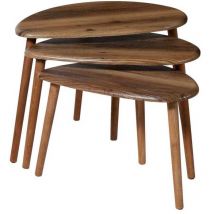 Asir Group Llc - Tables gigognes en aggloméré Tilly