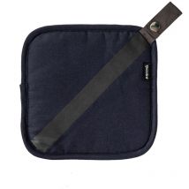Guzzini Topflappen – Marineblau – Temperaturbeständig bis 200° – 20 cm x 20 cm – Praktisches Küchenaccessoire