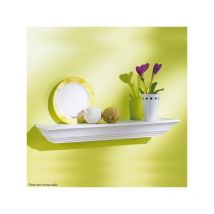 Tablette corniche longueur 91 cm blanc