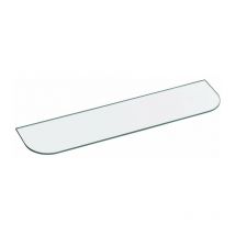 Tablette de lavabo en verre - 600 mm Pellet asc