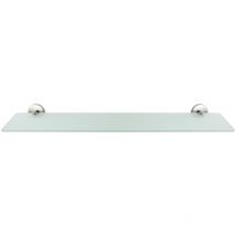 Tagère Wenko Cuba mat en verre 60 cm support salle de bain étagère murale salle de bain étagère en verre salle de bain étagère de salle de bain
