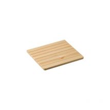 Tablette essoreuse de pin peint pour lavabo