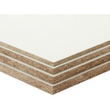 Gd Menuiseries - tablette Mélaminé Blanc 67,2 x 35,5 x 1,6 Cm (lot De 5)