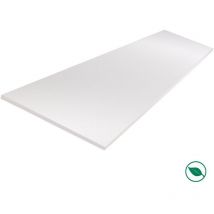 Tablette mélaminé blanc 800 x 400 x 18 mm - PEFC 75%