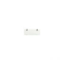 Tablette verre laiton chrome et verre 7 mm