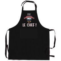Winkler Tablier Le Chef Recycle Noir 72 X 90 Cm 2072170000