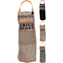 Tablier en coton couleurs assorties