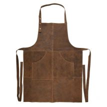 Tablier barbecue en cuir