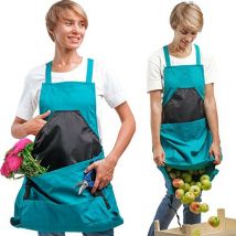 Tablier de jardin, tablier de cuisine, tablier de blouse Tablier de jardin avec poches