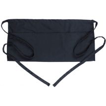 Tablier Avec 3 Poches Pour Serveurs Et Serveuses - Noir, Tabliers Courts De Serveur
