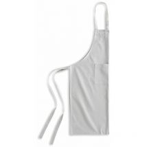 Tablier en coton pour adulte 79x104 cm - Zinc