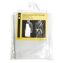 Gys Tablier de soudeur multi-usage en croûte de cuir - 045200 - Blanc - Taille unique