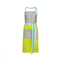 Tablier en tissu H86cm Remember Jaune