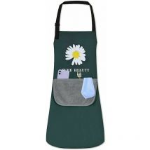 Tablier imperméable Tablier de cuisine Tablier de cuisine réglable avec poche bbq Cuisson Tablier de chef pour femmes hommes adultes
