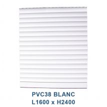 Tablier Pvc38 Blanc L1600xh2400 - Lakal