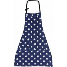 Tablier Tablier de Cuisine(Bleu Marine),Tablier de Cuisine Femme Tablier pour Cuisine,Ajustable en Lin de Coton Tablier pour Cuisine Familial