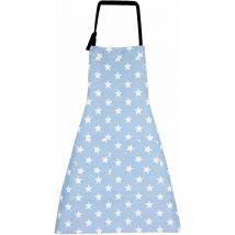 Tablier Tablier de Cuisine(Bleu),Tablier de Cuisine Femme Tablier pour Cuisine,Ajustable en Lin de Coton Tablier pour Cuisine Familial Restaurant