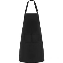 Tabliers de Cuisine, Sangle Réglable pour Le Cou et 2 Poches, Etanche Réglable Tablier pour Homme Femme,Tablier Cuisine Professionnel