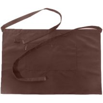 Tabliers de serveur, demi-tablier de bistrot avec poches, tablier long pour serveur et serveuse, pour hommes et femmes - café