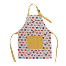 Tabliers en coton pour enfants, motif hérisson de dessin animé, tabliers pour enfants, pour cuisine, pâtisserie, cuisine (petite taille, hérisson)