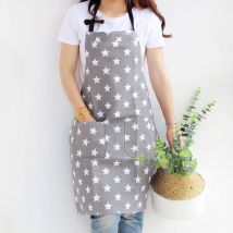 Tabliers Tablier de cuisine pour femme en toile de coton