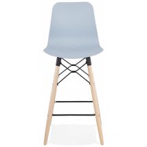 Tabouret bar déco 'Detroit Mini' Kokoon - Couleur: Bleu Tendre - Nombre de tabourets: 1 Tabouret