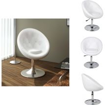Tabouret de bar Blanc Similicuir - Chaise De Bar - Tabouret De Bar - Chaise Chesterfield - Chaise Moderne - Chaise Confortable