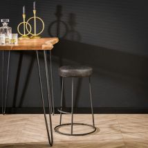Pier Import - Tabouret de bar gris ralf
