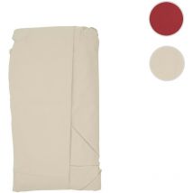 Revêtement de parasol HWC-A96, 8 baleines rondes Ø4m 220g/m² polyester HWC-A96 crème-beige