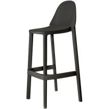 Scab - Tabouret design, Tabouret de bar Piu Gris en Plastique design