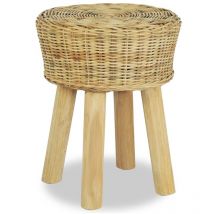 Tabouret de bar Rotin naturel