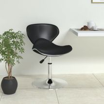 Tabouret de bar, Tabouret haut, Tabouret de cuisine noir similicuir ssa9581 design in