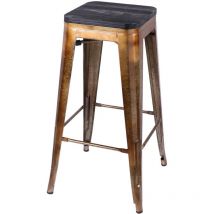 Urban Living - Tabouret de bar vintage Liv