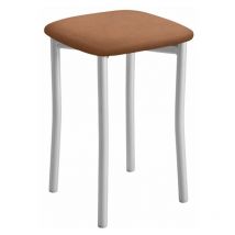 Fanmuebles - Tabouret de cuisine Copa 33 x 47 x 33 cm Revêtement : Domus Terra