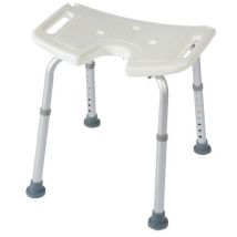 Tabouret de douche – Hauteur réglable – Antidérapant – Bora