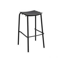 Proloisirs - Tabouret de jardin haut empilable Perfect - graphite 50 x 79 x 46 cm